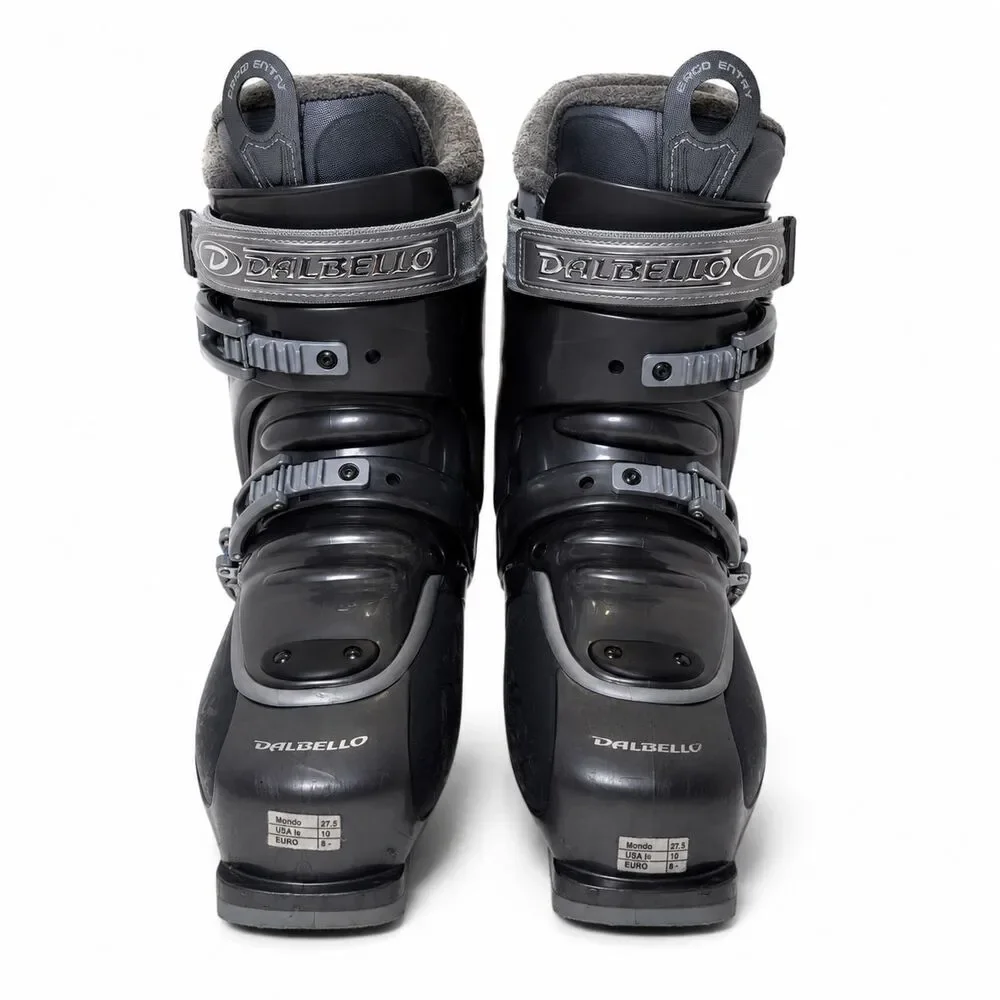 Dalbello Vario Vision 3 Ski Boots Men’s 10 Mondo 27.5 Flex 5-6 Black Gray